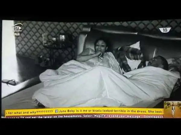 Bisola Regrets After Seemingly Having S3x With Balley – #BBNaija